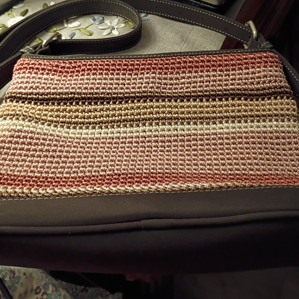 The Sak Multicolor Crochet Shoulder Bag